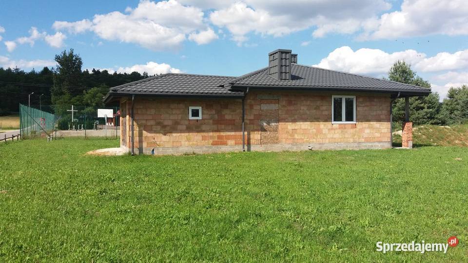 Sprzedam dom parterowy 120m2 do wykończenia mieszkalny wielkopolskie Perzów sprzedam