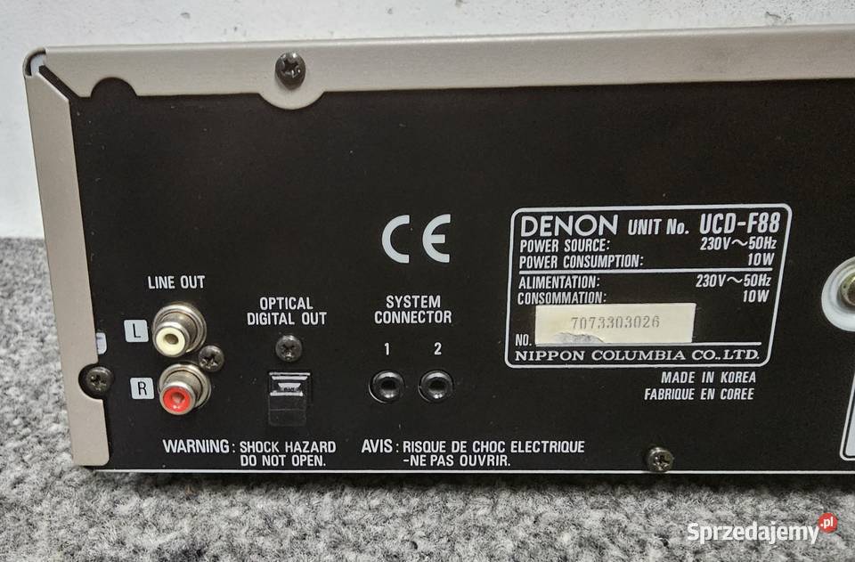 CD Denon UCDF88 midi złoty wysyłka Kraków sprzedam