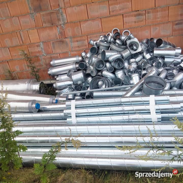 Sprzedam dużo elementów wentylacji rury tłumiki Pozostałe Lubliniec