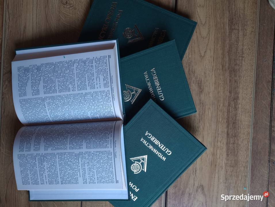 Encyklopedia 37 Tomów Encyklopedia Gutenberga śląskie Piekary Śląskie