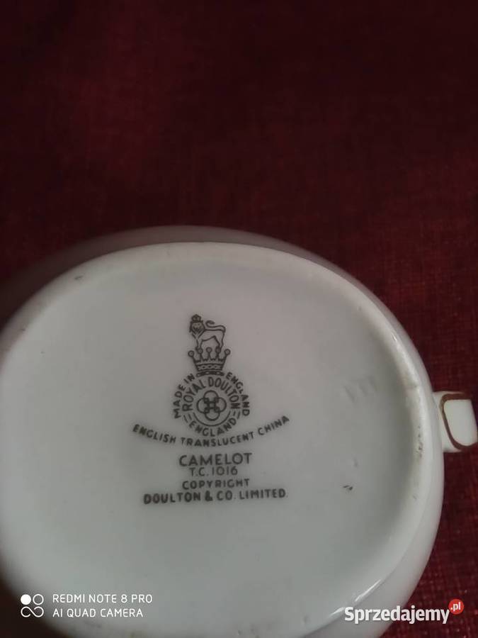 Mlecznik Camelot Royal Doulton England Motywy sprzedam