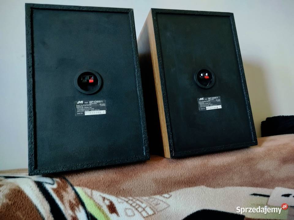 Trojdrożne kolumny JVC SP D651 80W6ohm mazowieckie Mińsk Mazowiecki sprzedam