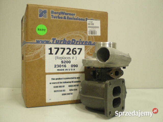 Nowa turbosprężarka SCHWITZER 173410 177267