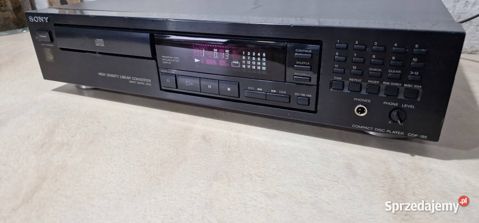 SONY odtwarzacz CD player CDP 195 CDP195 wielkopolskie