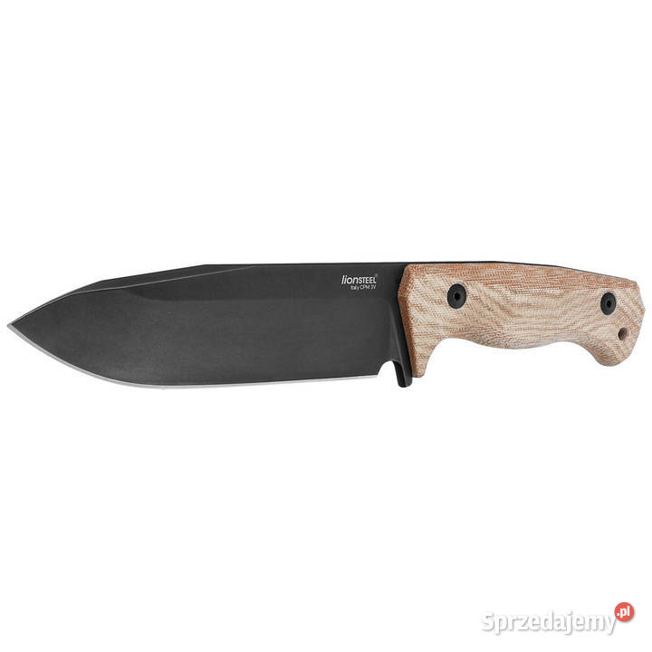 Nóż LionSteel Natural Canvas Micarta Old Black Warszawa sprzedam