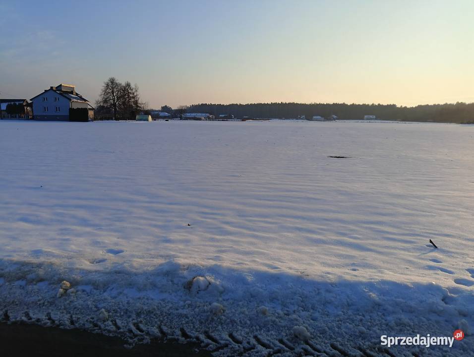 Działka budowlana 2182m2 Oblasy k Janowca Media Sprzedaż Janowiec