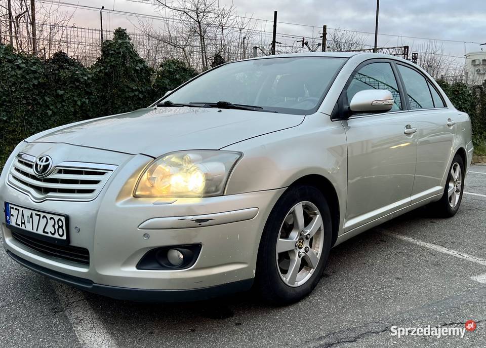 Toyota Avensis T25 22 D4D 110 kW 2008 r Sol dolnośląskie Wrocław sprzedam