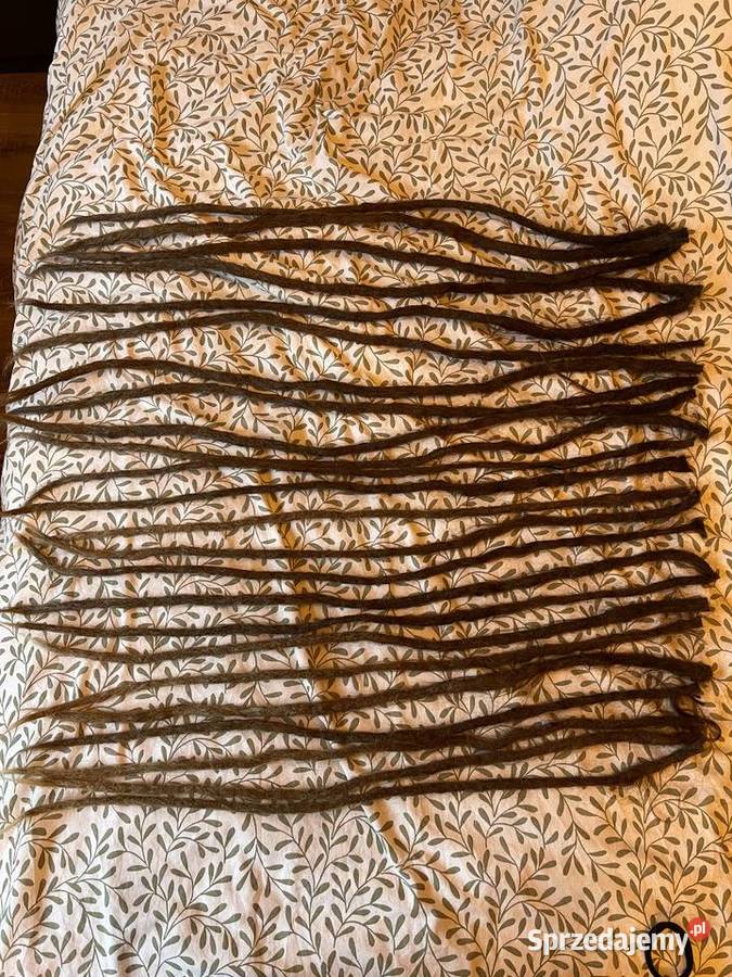 Naturalne dredy 24 sztuki