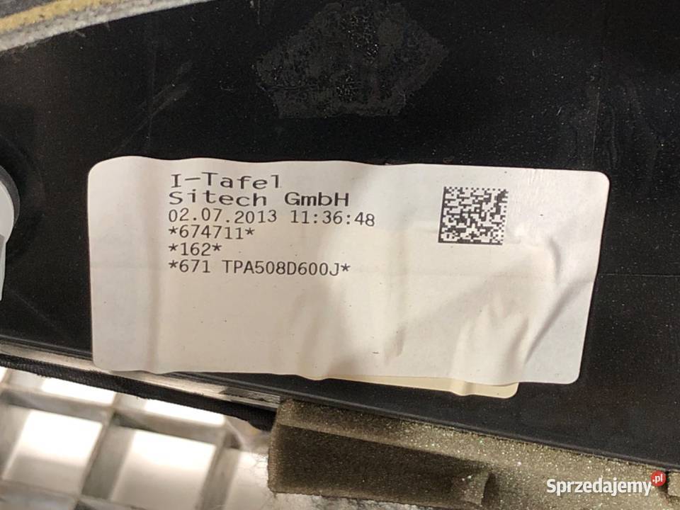 KOKPIT VW CC B7 Hatchback 1116 KONSOLA DESKA