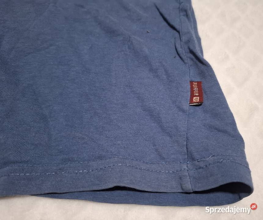 Koszulka krótki rękaw Tshirt chłopięca granatowa Czeladź