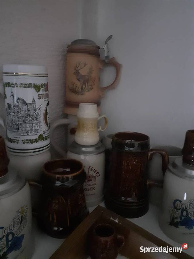 Kufle niemieckie do piwa kolekcja sprzedam