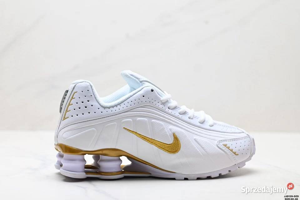NIKE SHOX R4 bialo złote buty 3646 Warszawa