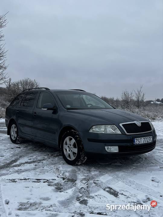 Skoda Octavia 2 20tdi skórzana tapicerka Stargard