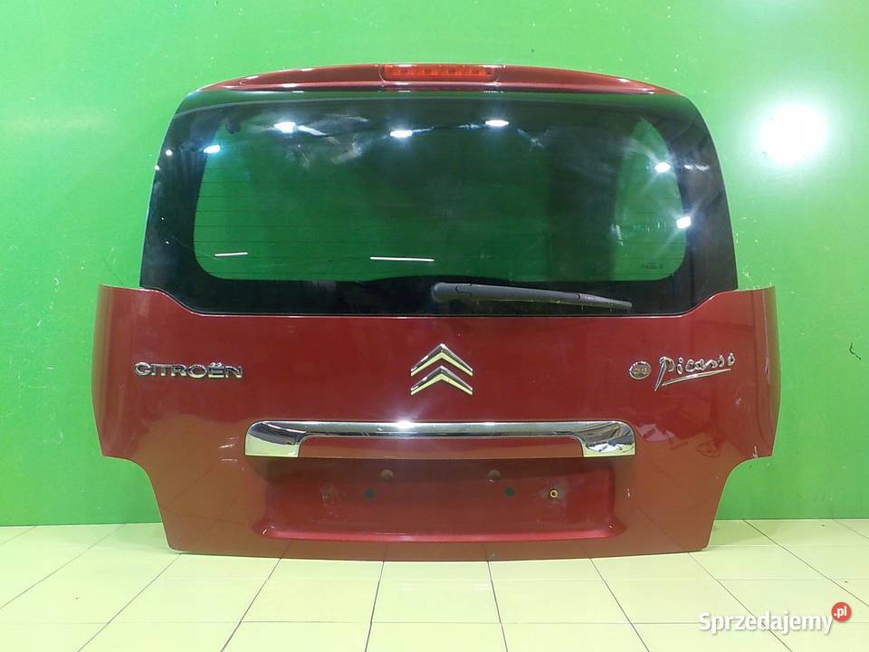 CITROEN C3 PICASSO 16 B 12r 5D klapa tyl Suków