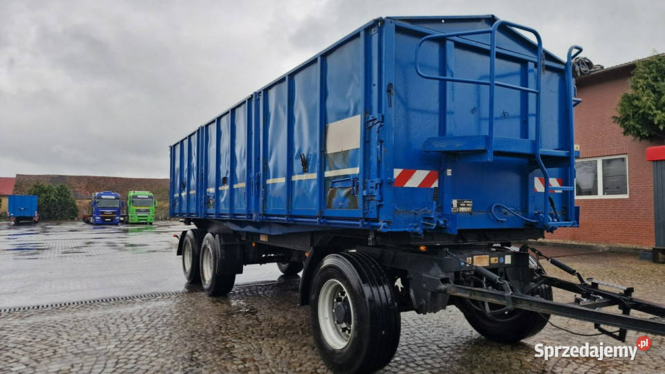 Przyczepa transportowa Babelsberg Kroger HKD 402 nieuszkodzony opolskie Głogówek
