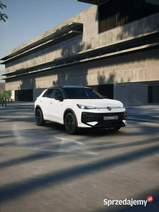 Volkswagen TRoc Wersja RLine 15 eTSI 150 DSG 4/5 łódzkie Łódź