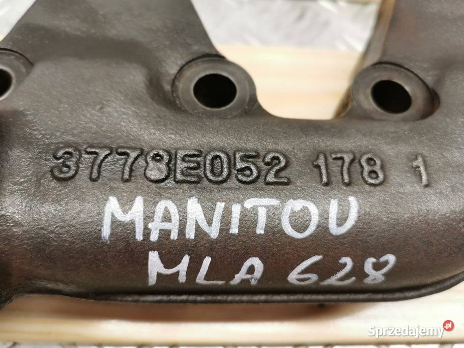 Manitou MLA 628 Kolektor wydechowy 3778E052 Wilkowo