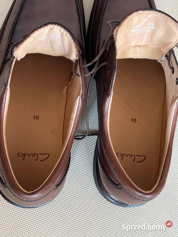 Clarks Leather derby półbuty męskie 4344 Clarks Jastrzębie-Zdrój