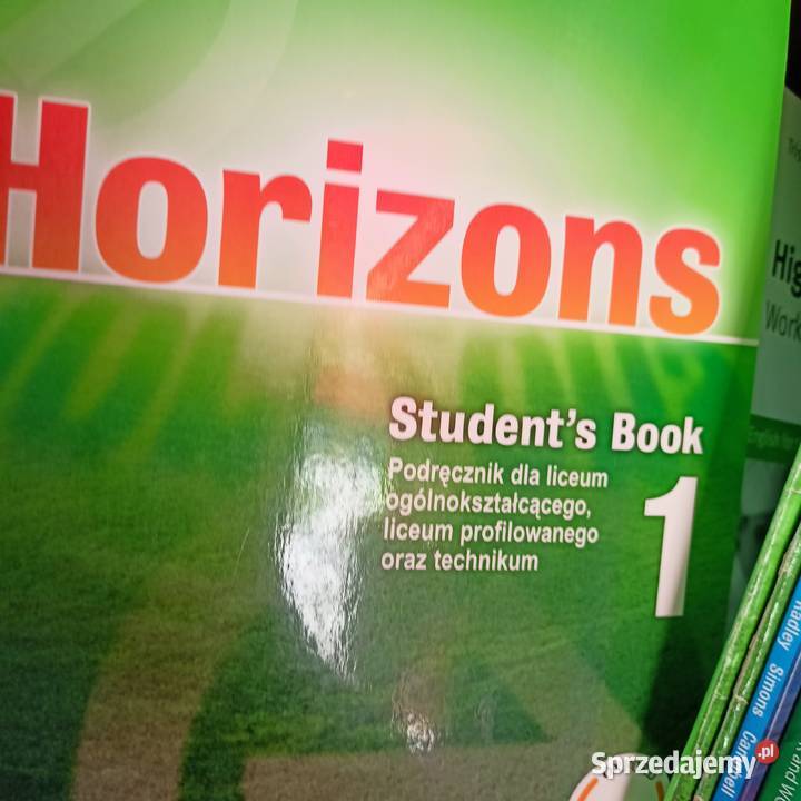 Horizons 1 podręczniki szkolne księgarnia tradycyjny podręcznik Podręczniki