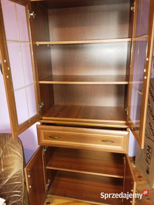 witryna kredens 2 sztuki ładne Sosnowiec sprzedam