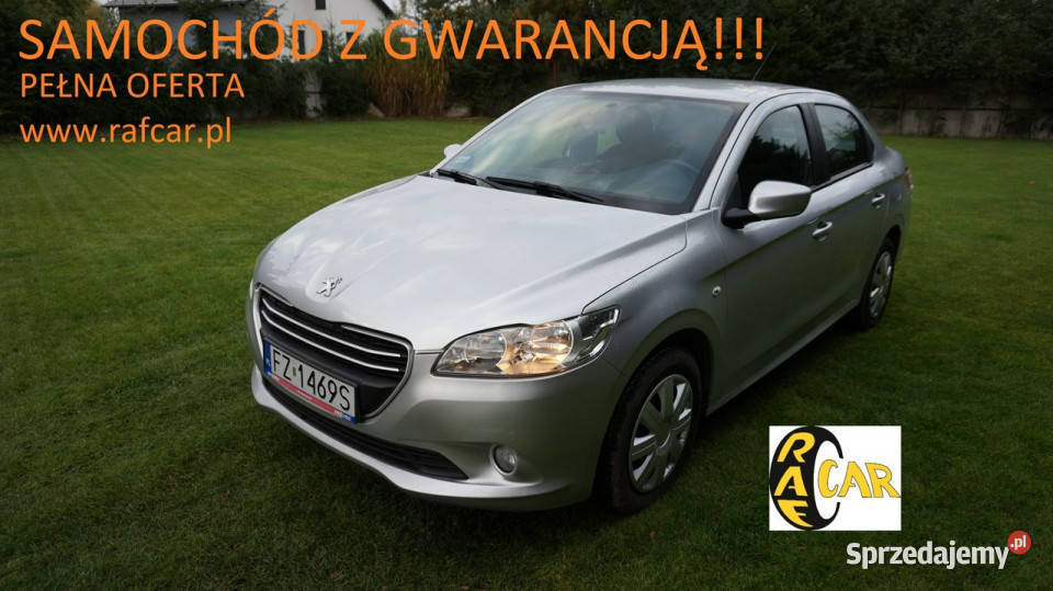 Peugeot 301 zarejestrowany ubezpieczony srebrny Peugeot Zielona Góra
