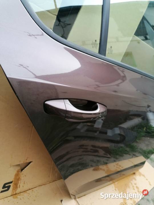 Drzwi Skoda Octavia idealne kolor LF8Z osobowe wielkopolskie Oborniki sprzedam
