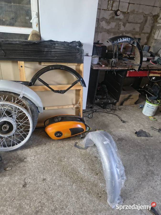 Cześć wsk błotnik Simson Motocykle na części Motocykle na części Kąkolewnica