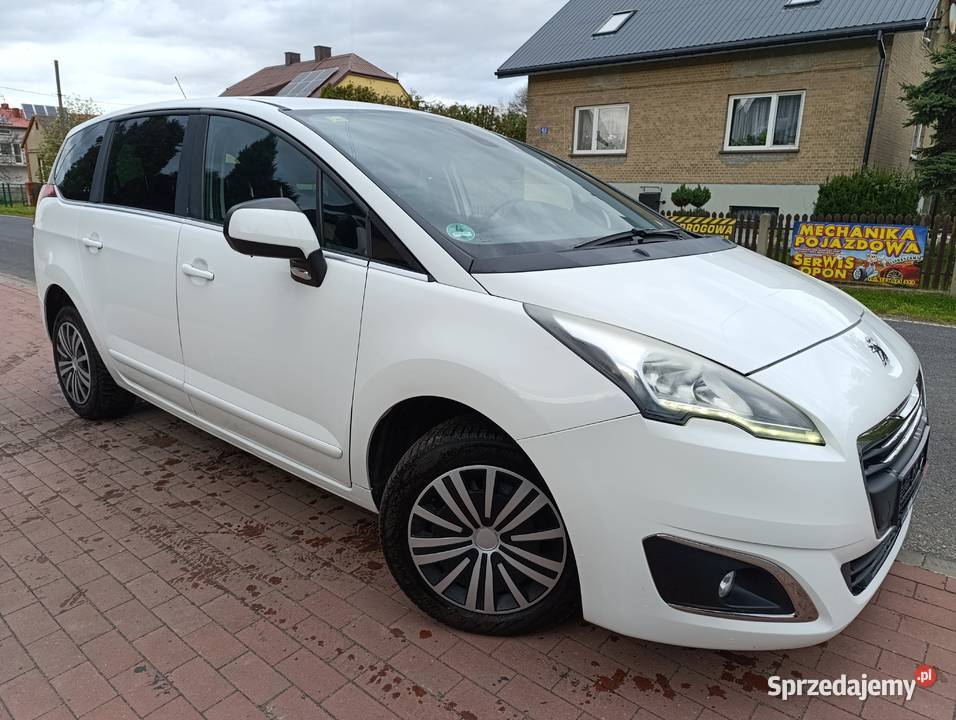 Peugeot 5008 16 HDi 2014r udok przebieg lifcie manualna Koziegłowy