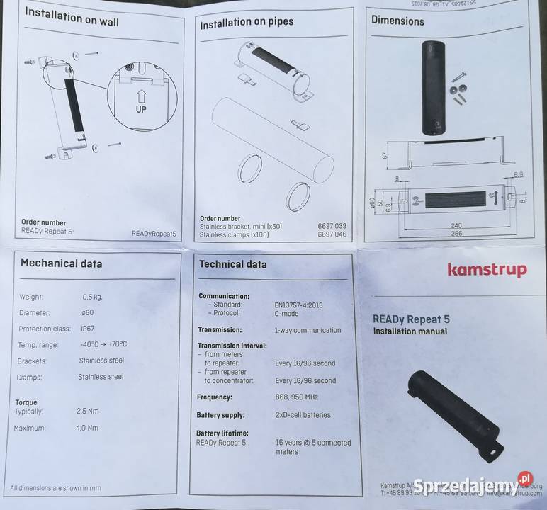 Repeater wifi wzmacniacz Ready 5 Parchatka
