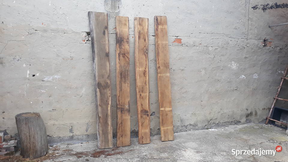 Deska dębowa gruba sezonowana Materiały budowlane Głogów