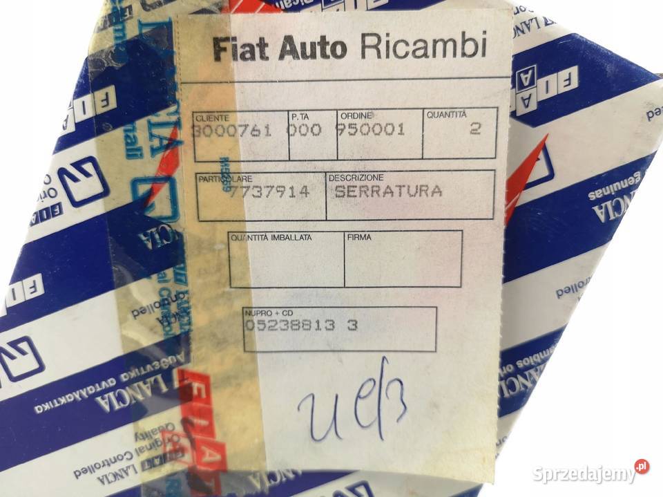 ZAMEK DRZWI LEWY TYŁ FIAT PUNTO 9399 ORI ASO