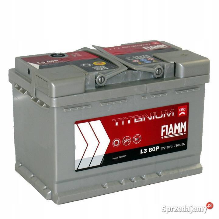 Akumulator FIAMM TITANIUM PRO 12V 80Ah 730A osobowe małopolskie Zakopane