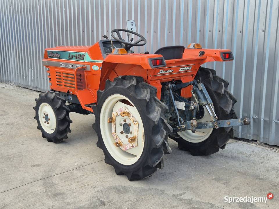 Traktorek traktor KUBOTA L1185D 18 44 Małuszyn