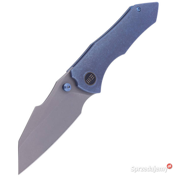 Nóż składany WE Knife HighFin Blue Titanium Gray Akcesoria, narzędzia i noże Warszawa