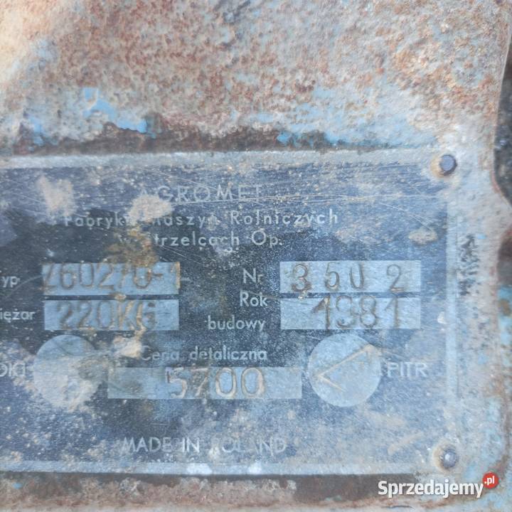 Kopaczka konna do zimniaków świętokrzyskie Huta Stara