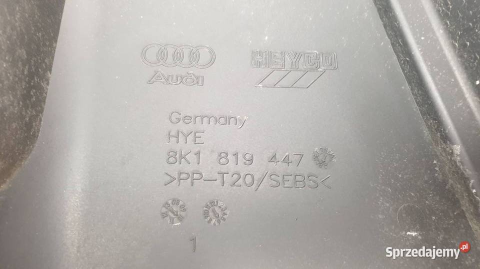 PODSZYBIE 8K1819447 AUDI A4 S4 B8 Pozostałe sprzedam