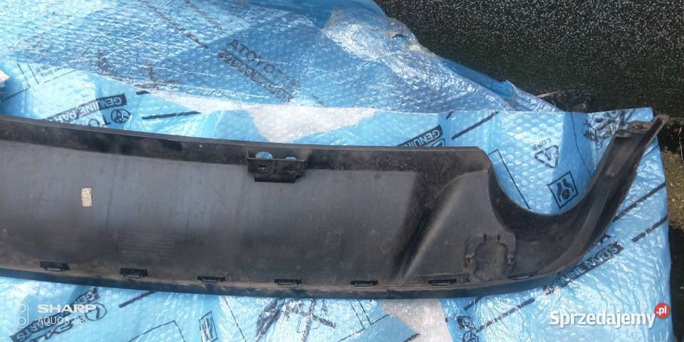 VW Golf VI GTI spojler dyfuzor zderzaka tylniego Części Łódź