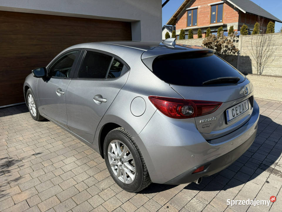 Mazda 3 15 22 diesel ładna zadbana III 2013 Konradów sprzedam