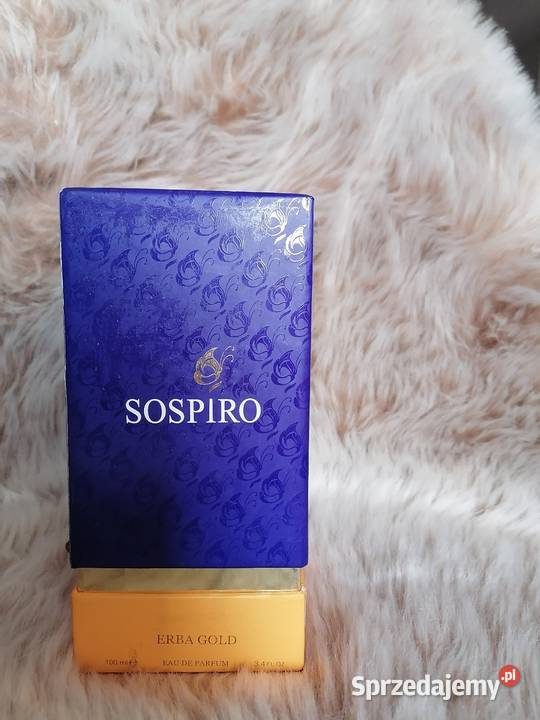 Sospiro Erba Gold 100 ml EDP Luksusowa Nisza mazowieckie Przysucha sprzedam