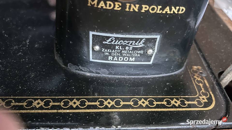 Maszyna do szycia zabytkowa Łucznik KL 82 stół Tarnów