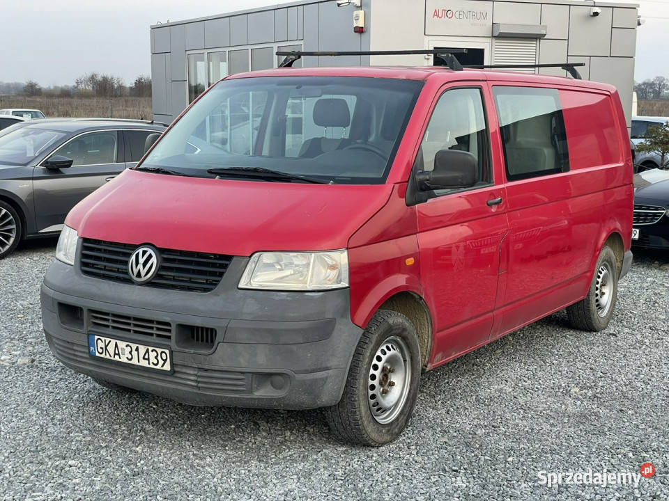Volkswagen Transporter VW T5 19 TDI 102 5osób wspomaganie kierownicy dolnośląskie Wojkowice sprzedam