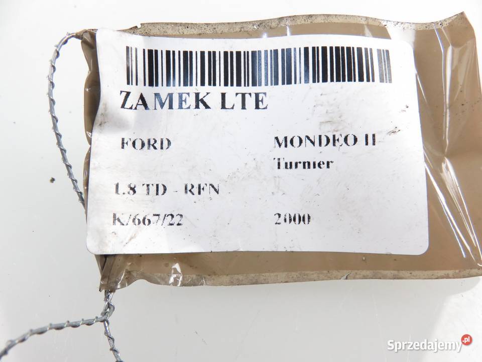 ZAMEK LEWY TYLNY FORD MONDEO II 96BGF26413BR osobowe małopolskie