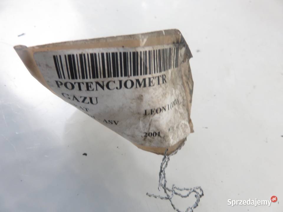 POTENCJOMETR GAZU SEAT LEON I 19 TDI 6Q1721503L