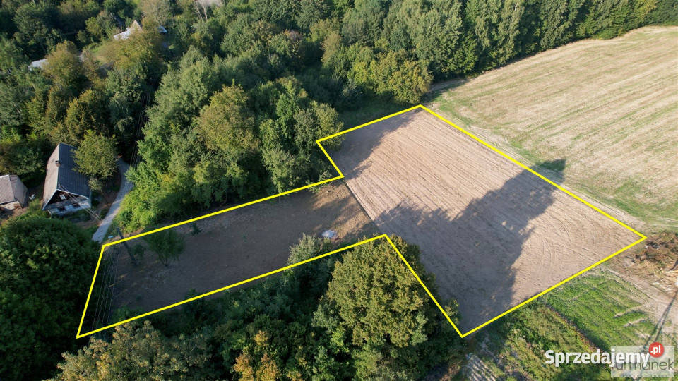 sprzedaży działki Średniówka 2561m2