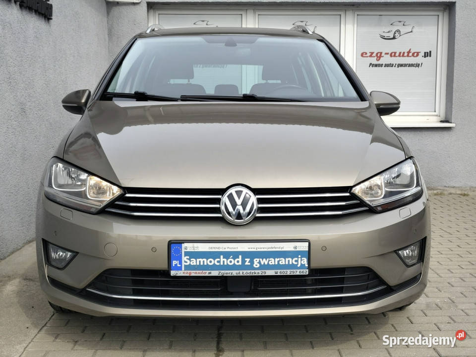 Volkswagen Golf Sportsvan bezwypadkowy zadbany serwisowany w ASO Zgierz