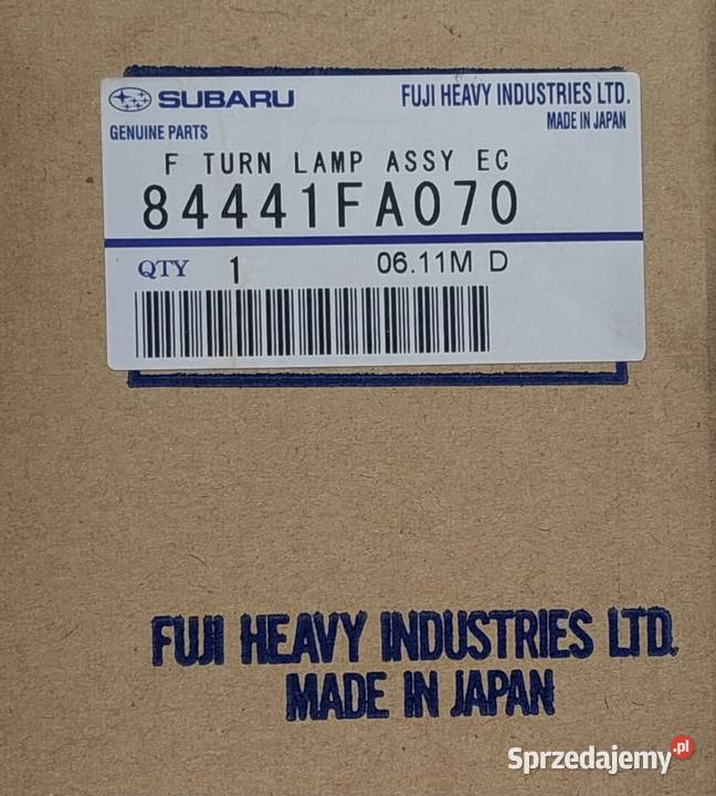 KIERUNKOWSKAZ BOCZNY PRAWY SUBARU IMPREZA 9399 Mielęcin