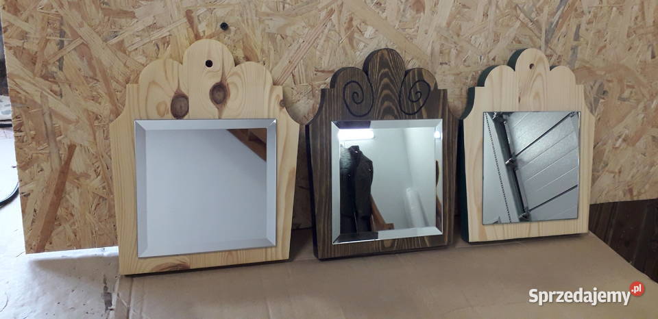 Ozdobne lusterko na desce sprzedam