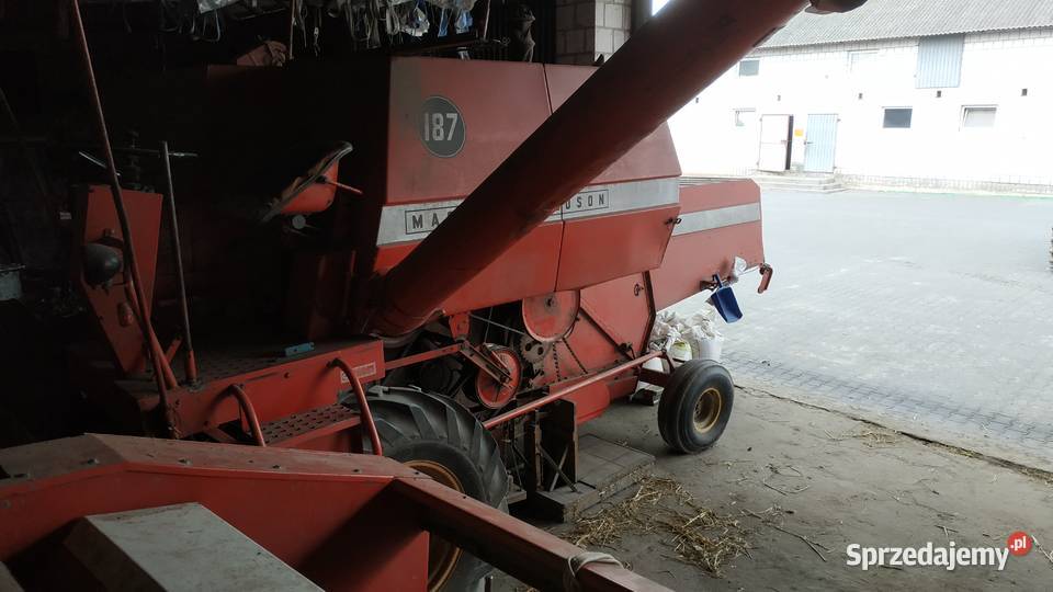 Kombajn zbożowy Massey Ferguson 187 stan idealny nieuszkodzony Skaryszew