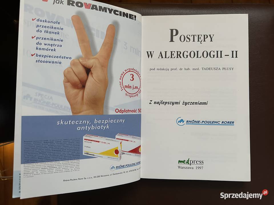 Postępy w alergologii II Książki i Podręczniki Łęczyca