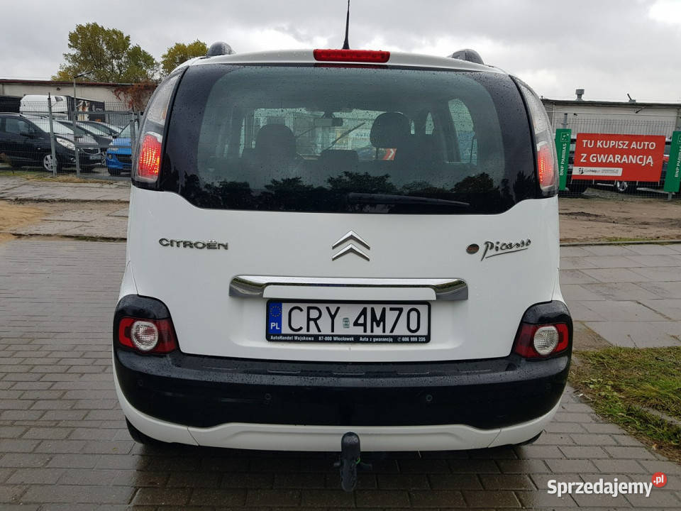 Citroen C3 Picasso 14 Benzyna Exclusive isofix kujawsko-pomorskie Włocławek